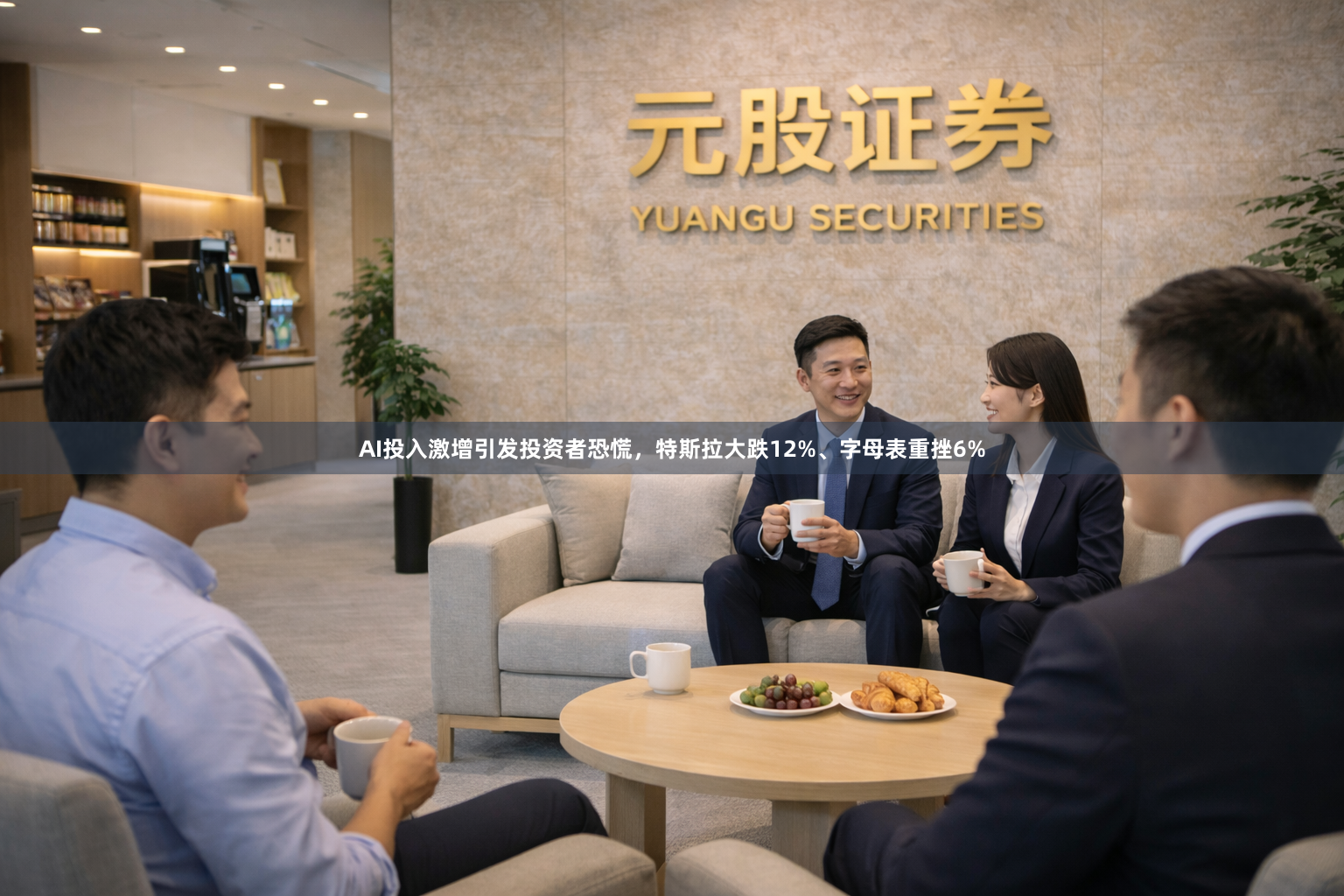 AI投入激增引发投资者恐慌，特斯拉大跌12%、字母表重挫6%