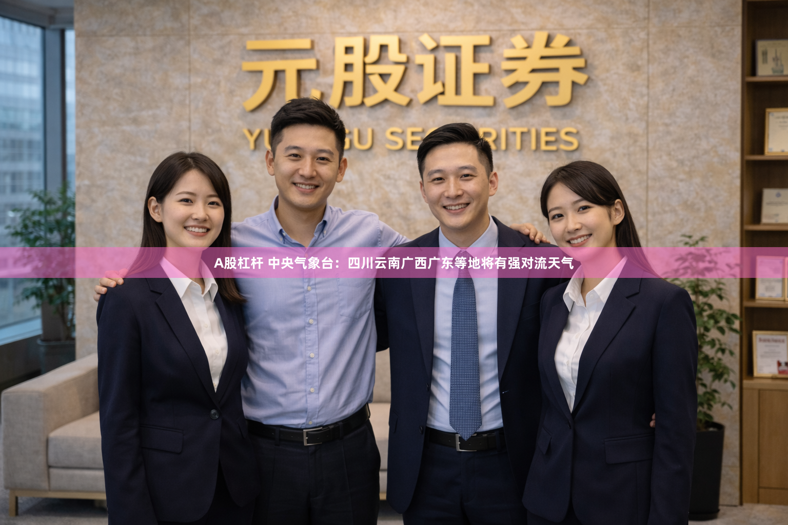 A股杠杆 中央气象台：四川云南广西广东等地将有强对流天气